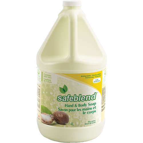 Shea Butter Hand & Body Soap, Liquid, 4 L, Scented Helyx Safety & Industrial Supplies