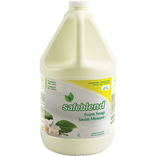 Savon au th&eacute; vert et jasmin, Mousse, 4 L, Parfum&eacute; Helyx Safety & Industrial Supplies