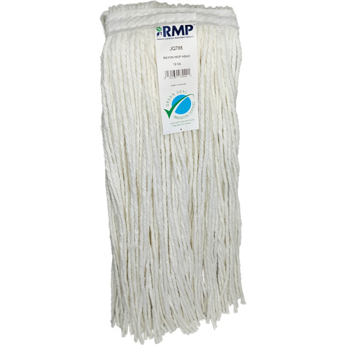 4-Ply Narrow Mop Head, Rayon, 12 oz., Cut Style Helyx Safety & Industrial Supplies