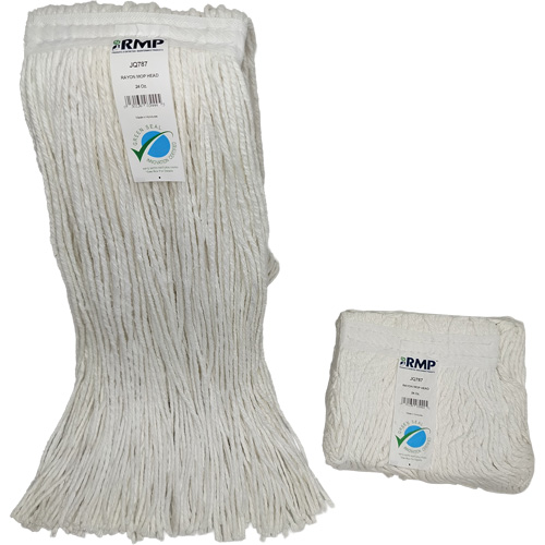 4-Ply Narrow Mop Head, Rayon, 24 oz., Cut Style Helyx Safety & Industrial Supplies