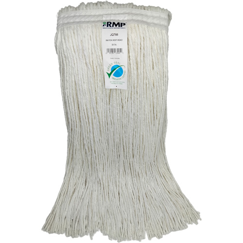 4-Ply Narrow Mop Head, Rayon, 32 oz., Cut Style Helyx Safety & Industrial Supplies