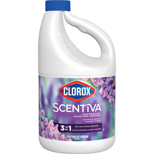 Scentiva Lavender & Jasmine Scented Bleach, 2.4 L, Jug Helyx Safety & Industrial Supplies