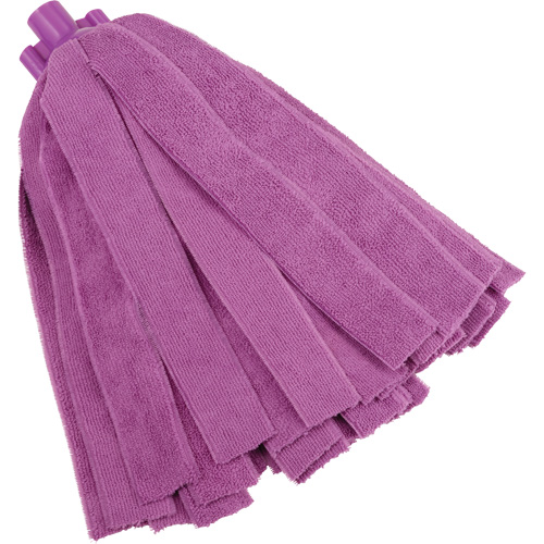 Socket Mop, Purpole, Microfibre, Cut Style Helyx Safety & Industrial Supplies