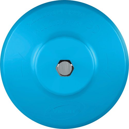 HyDrive Round Drill Brush, Extra Stiff Bristles, 3-1/10" Long, Blue Helyx Safety & Industrial Supplies