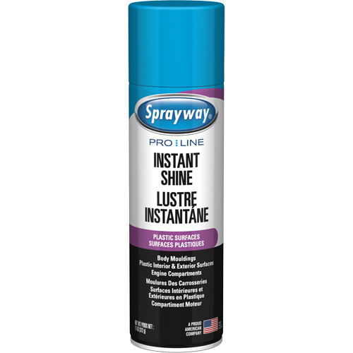 Pro Line Instant Shine for Plastic Surfaces, 11 oz., Aerosol Can Helyx Safety & Industrial Supplies