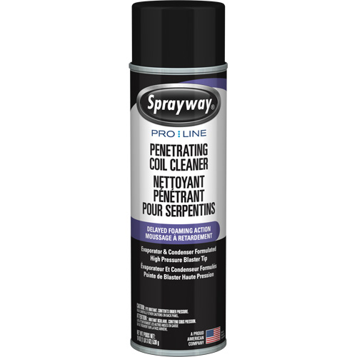 Pro Line Penetrating Coil Cleaner with Delayed Foaming Action, 19 oz., Aerosol Can Helyx Safety & Industrial Supplies