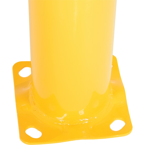 Bollard, Steel, 42" H x 5-1/2" W, Yellow Helyx Safety & Industrial Supplies