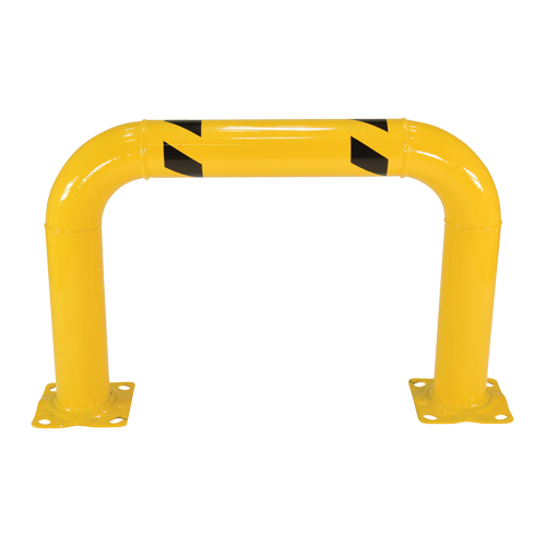 High Profile Machinery Guards, 3' W x 2' H, Yellow Helyx Safety & Industrial Supplies