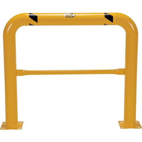 High Profile Machinery Guards, 4' W x 3.5' H, Yellow Helyx Safety & Industrial Supplies