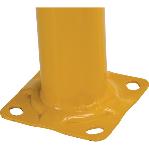 High Profile Machinery Guards, 4' W x 3.5' H, Yellow Helyx Safety & Industrial Supplies