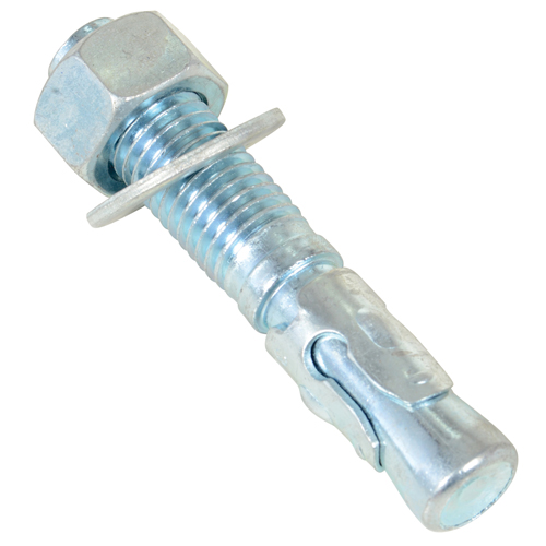 Boulon d'ancrage &agrave; cheville, Zingu&eacute;, 3/4" x 4-1/4" Helyx Safety & Industrial Supplies
