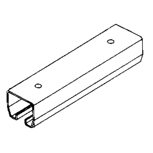 Rail de roulement pour murs-rideaux, 10' lo Helyx Safety & Industrial Supplies