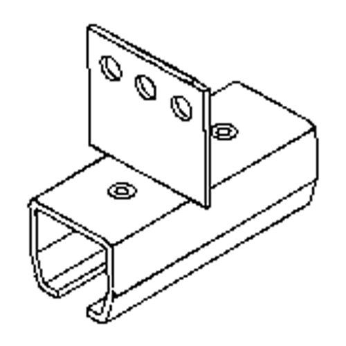&eacute;clisse pour rail de roulement de mur-rideau mont&eacute; sur poutre Helyx Safety & Industrial Supplies