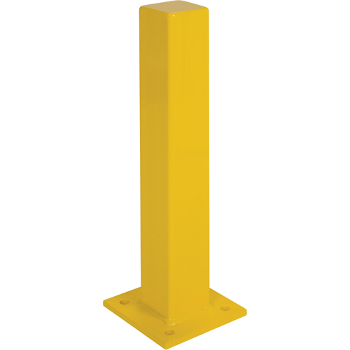 Heavy-Duty Bollards, Steel, 36" H x 4" W, Yellow Helyx Safety & Industrial Supplies