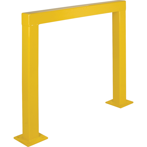 Barri&egrave;res de s&eacute;curit&eacute;, 4' la x 3,5' h, Jaune Helyx Safety & Industrial Supplies
