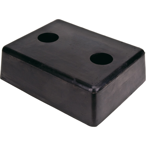 Molded Dock Bumpers, Rubber, 13" W x 4" D x 10" H Helyx Safety & Industrial Supplies
