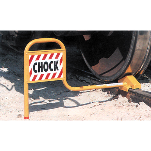 Cales pour wagons ferroviaires, Rail expos&eacute; Helyx Safety & Industrial Supplies