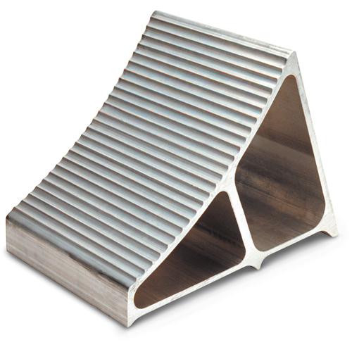 Aluminum Wheel Chocks, 7" W x 11-1/2" D x 8" H Helyx Safety & Industrial Supplies