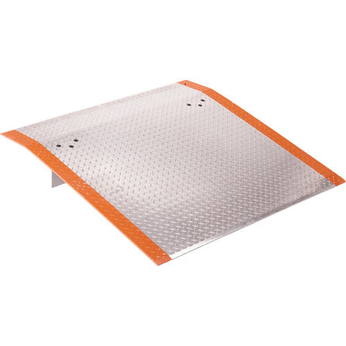 Aluminum Dockplates, 2000 lbs. Load Capacity, 48" L x 42" W x 9" H Helyx Safety & Industrial Supplies