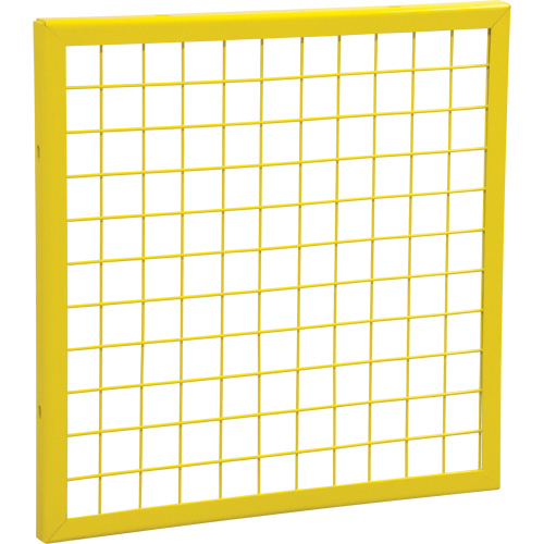 Composantes pour partitions & cloisons grillag&eacute;es - Panneaux, 2' h x 2' la Helyx Safety & Industrial Supplies