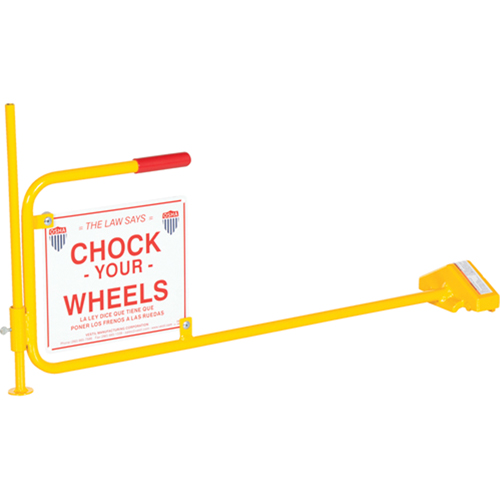 Flag Rail Chock Helyx Safety & Industrial Supplies