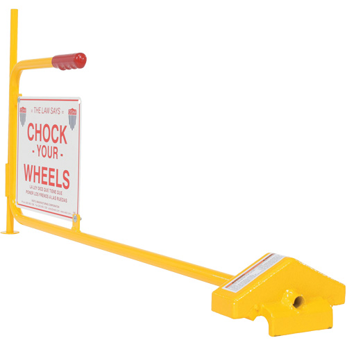Flag Rail Chock Helyx Safety & Industrial Supplies