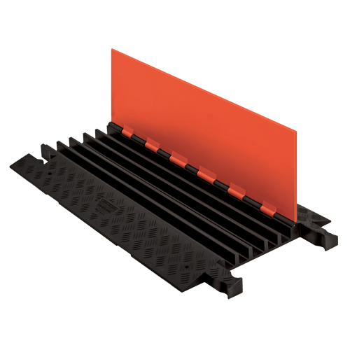 Guard Dog&reg; General Purpose Cable Protector, 5 Channels, 36" L x 19.75" W x 1.875" H Helyx Safety & Industrial Supplies