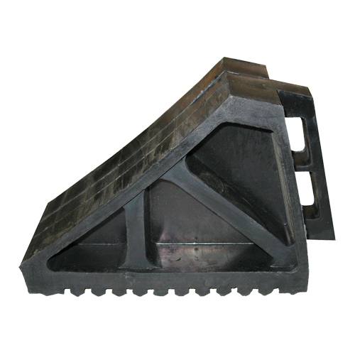 Cale de roue, 10-5/8" x 7" x 4-1/2", Noir Helyx Safety & Industrial Supplies