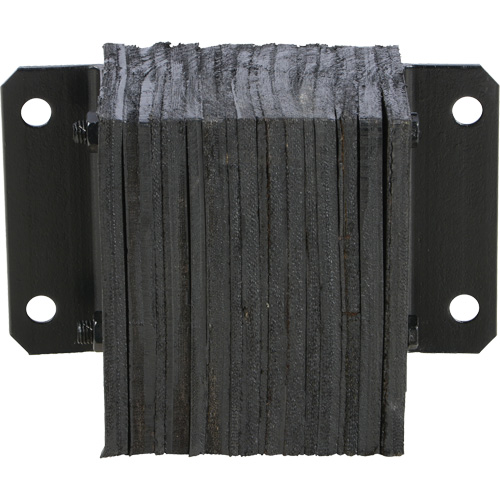 Butoir de quai lamell&eacute;, Horizontal, Caoutchouc, 12" la x 6" p x 10" h Helyx Safety & Industrial Supplies