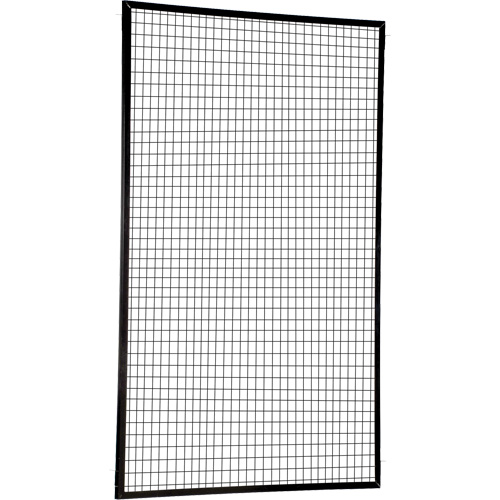 Panneau de protection p&eacute;rim&eacute;trique ajustable, 8' h x 5' la, Noir Helyx Safety & Industrial Supplies