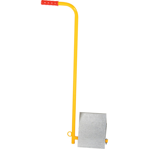 Aluminum Wheel Chock With Handle, 7" W x 11-7/8" D x 7-11/16" H Helyx Safety & Industrial Supplies
