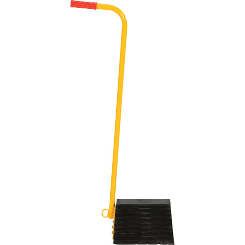 Ergo Handle Wheel Chock, 9-1/4" x 8" x 6", Black Helyx Safety & Industrial Supplies