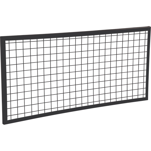 Panneau de cloison en treillis m&eacute;tallique, 2' h x 4' la Helyx Safety & Industrial Supplies