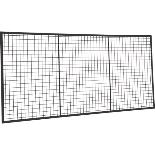 Wire Mesh Partition Panel, 4' H x 8' W Helyx Safety & Industrial Supplies