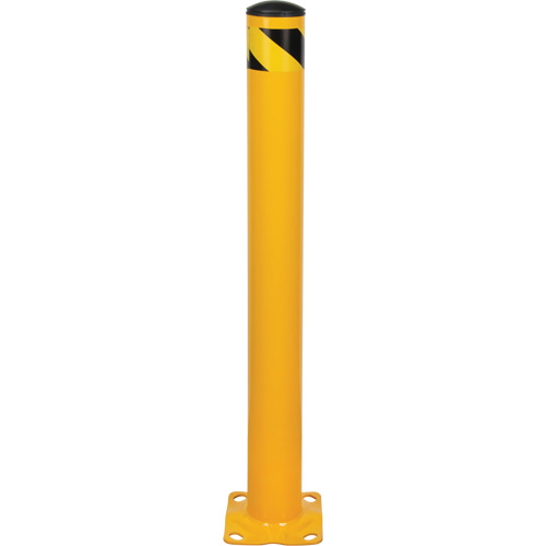 Butoir, Acier, 42" h x 4-1/2" la, Jaune Helyx Safety & Industrial Supplies