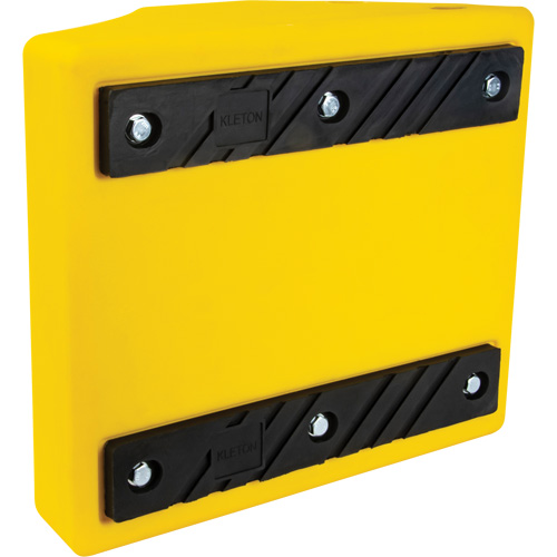 Heavy-Duty Wheel Chocks, Urethane, Yellow, 15-1/2" W x 17-7/10" D x 10" H Helyx Safety & Industrial Supplies