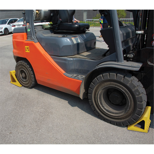 Iron Wheel Chocks Helyx Safety & Industrial Supplies