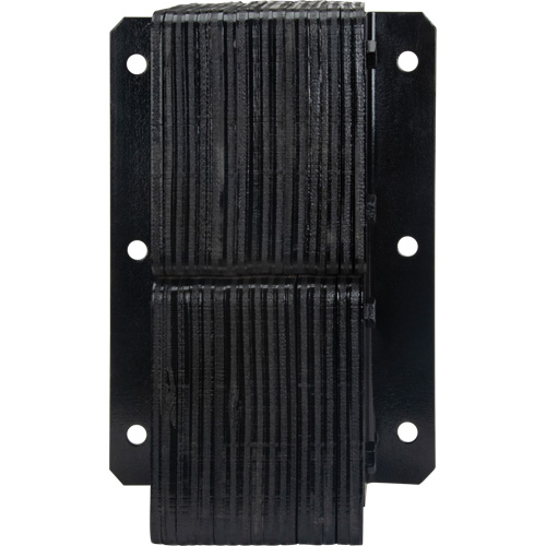 Laminated Dock Bumpers, Vertical, Rubber, 11" W x 6" D x 20" H Helyx Safety & Industrial Supplies