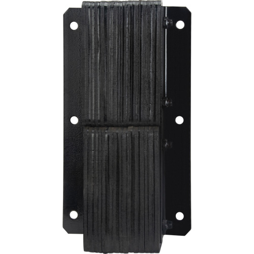 Laminated Dock Bumpers, Vertical, Rubber, 11" W x 4" D x 24" H Helyx Safety & Industrial Supplies