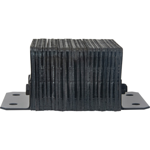 Butoirs de quai lamell&eacute;s, Horizontal, Caoutchouc, 12" la x 6" p x 10" h Helyx Safety & Industrial Supplies