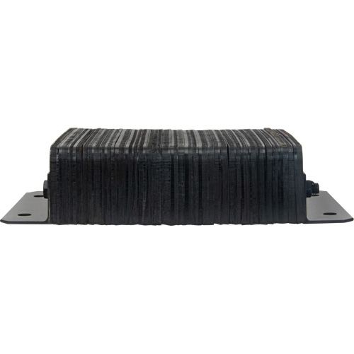 Laminated Dock Bumpers, Horizontal, Rubber, 18" W x 4" D x 12" H Helyx Safety & Industrial Supplies