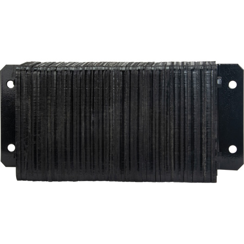 Laminated Dock Bumpers, Horizontal, Rubber, 24" W x 4" D x 12" H Helyx Safety & Industrial Supplies