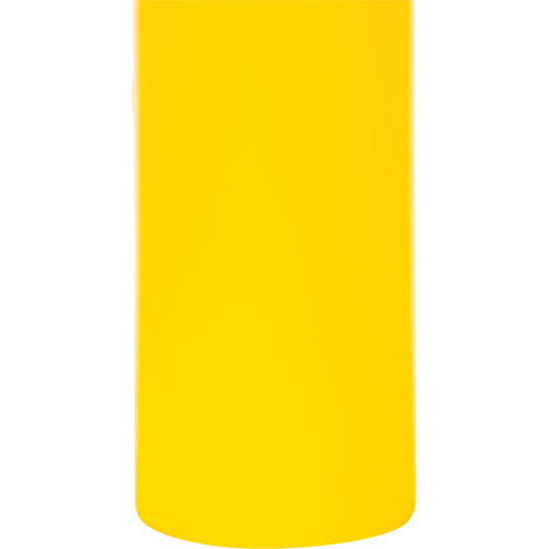 Capuchon en poly&eacute;thyl&egrave;ne pour borne de protection, 4-1/2" dia. x 64" l, Rouge/Jaune Helyx Safety & Industrial Supplies