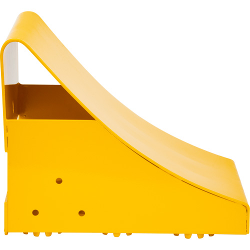 Ice Chocks, Steel, Yellow, 8-1/16" W x 10-5/8" D x 8-13/16" H Helyx Safety & Industrial Supplies