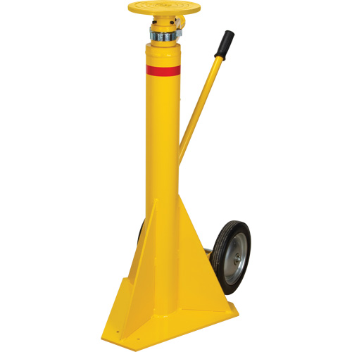 100,000 lbs. Static Capacity Ratchet Trailer Jack, 20 tons Lift Capacity Helyx Safety & Industrial Supplies