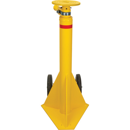100,000 lbs. Static Capacity Ratchet Trailer Jack, 20 tons Lift Capacity Helyx Safety & Industrial Supplies