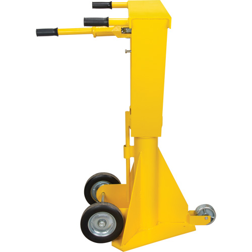 100,000 lbs. Static Capacity Ratchet Beam Trailer Jack, 20 tons Lift Capacity Helyx Safety & Industrial Supplies