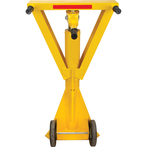 100,000 lbs. Static Capacity Ratchet Beam Trailer Jack, 20 tons Lift Capacity Helyx Safety & Industrial Supplies