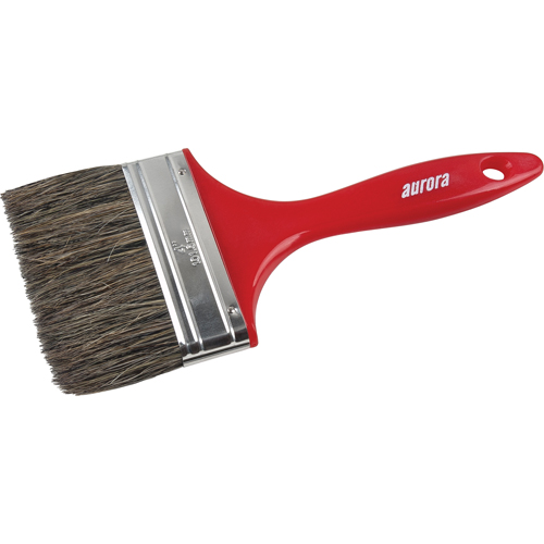 AP300 Series Paint Brush, Natural Bristles, Plastic Handle, 4" Width Helyx Safety & Industrial Supplies