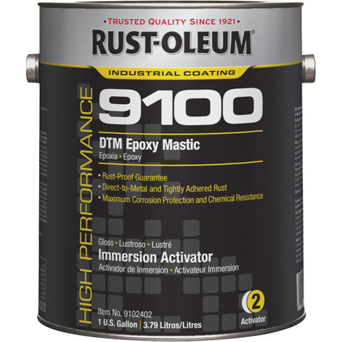 9100 System DTM Epoxy Mastic Standard Activator, Gallon Helyx Safety & Industrial Supplies